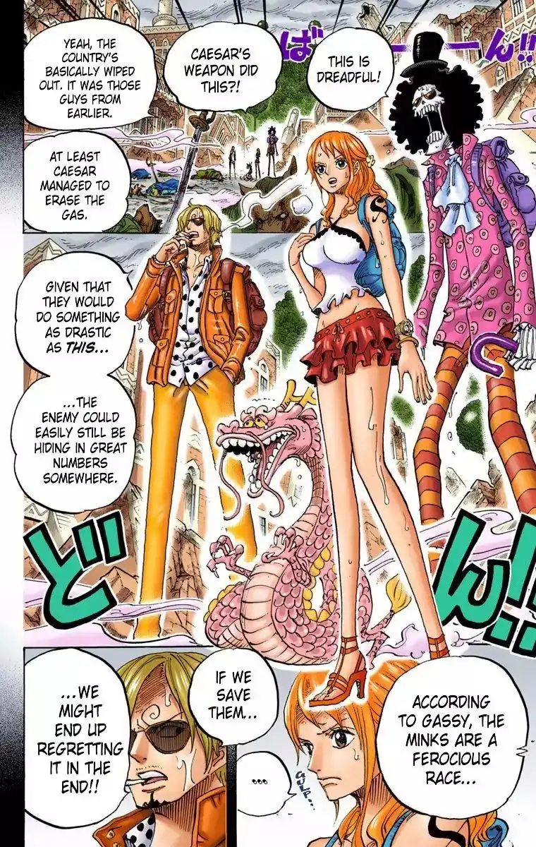 One Piece - Digital Colored Comics Chapter 811 8